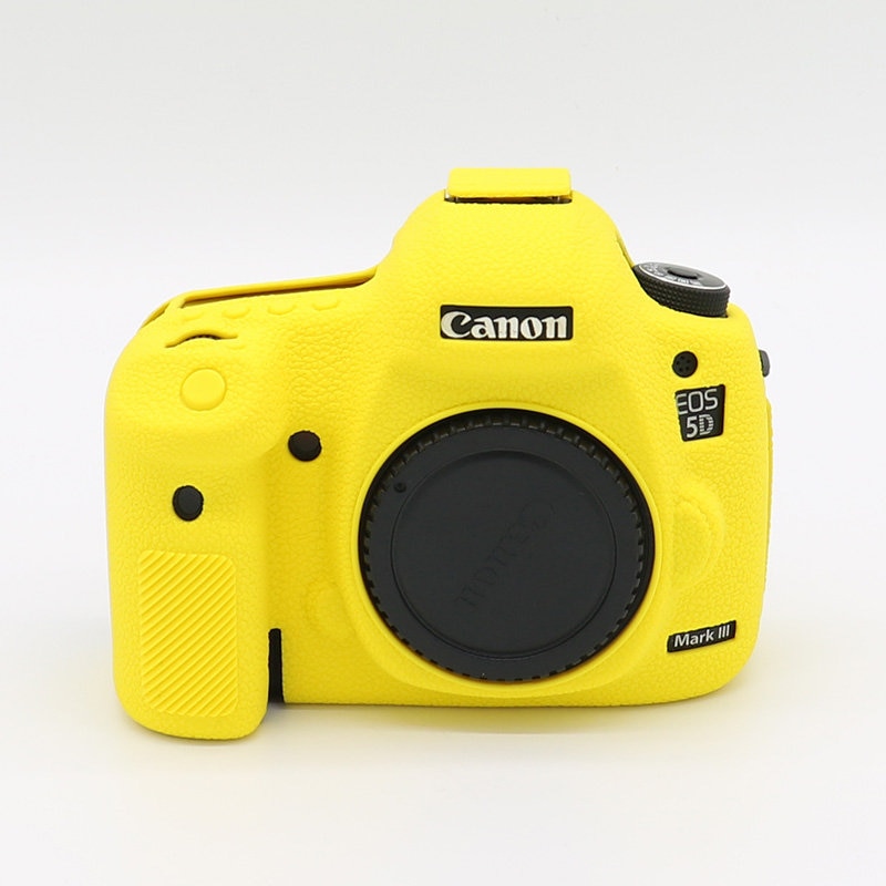 Vỏ bọc silicone cho máy ảnh Canon EOS R6 90D 250D 5D Mark III IV 6D II 6D2 5D3 5D4 1300D 800D 850D SL3 T8i7