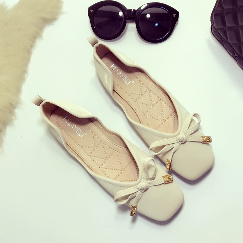 Giày Búp Bê Đế Mềm Xinh Xắn Theo Phong Cách Xuân Hè