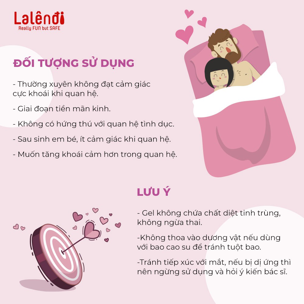 Gel bôi trơn Durex O Play For Women kích thích nữ chai 15ml Lalendi Rendi Store