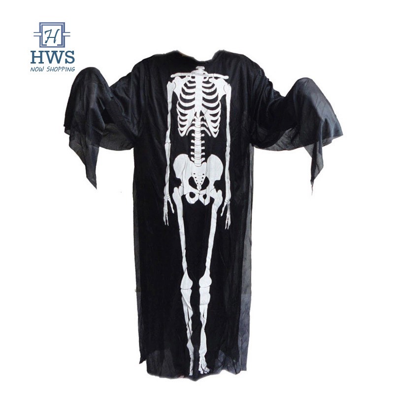 Gs Bộ Đồ Hóa Trang Bộ Xương + Mặt Nạ Halloween