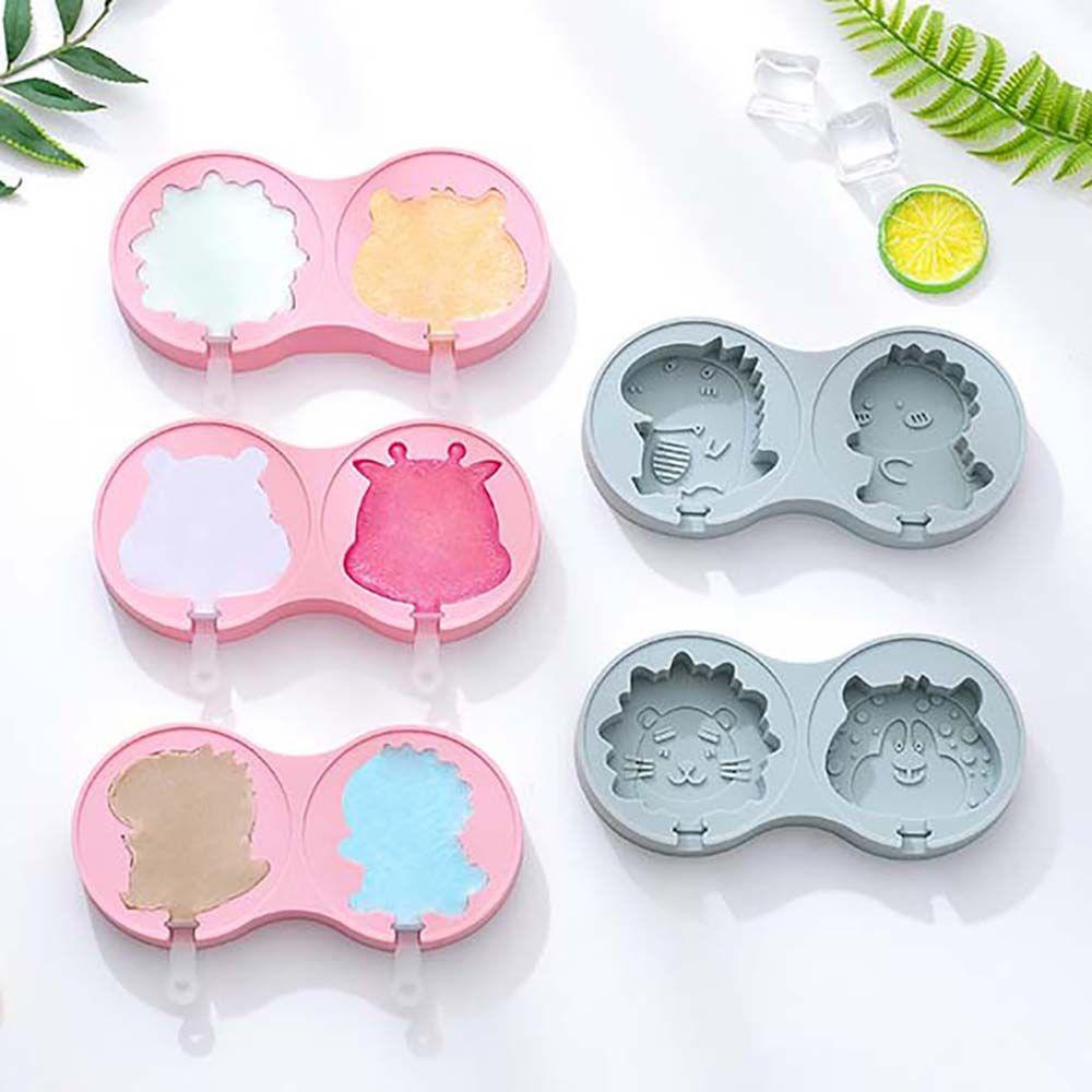 Khuôn Làm Kem Họa Tiết Hoạt Hình Dễ Thương Tiện Dụng Cho Nhà Bếp DIY