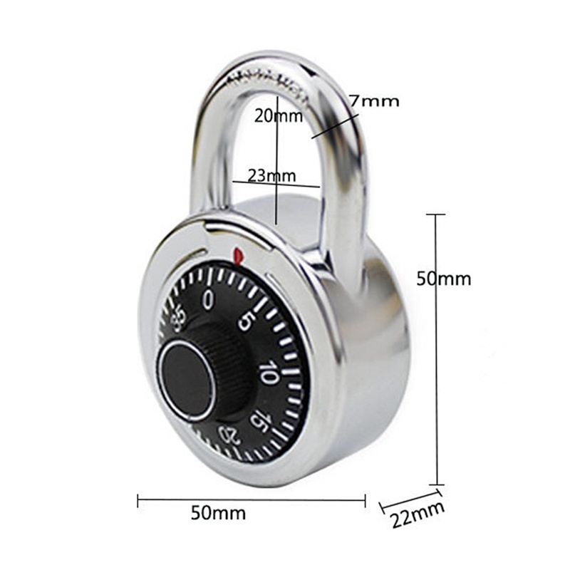 Ổ Khóa Số 9.vn Bằng Thép Cứng Dùng Khóa Hành Lý