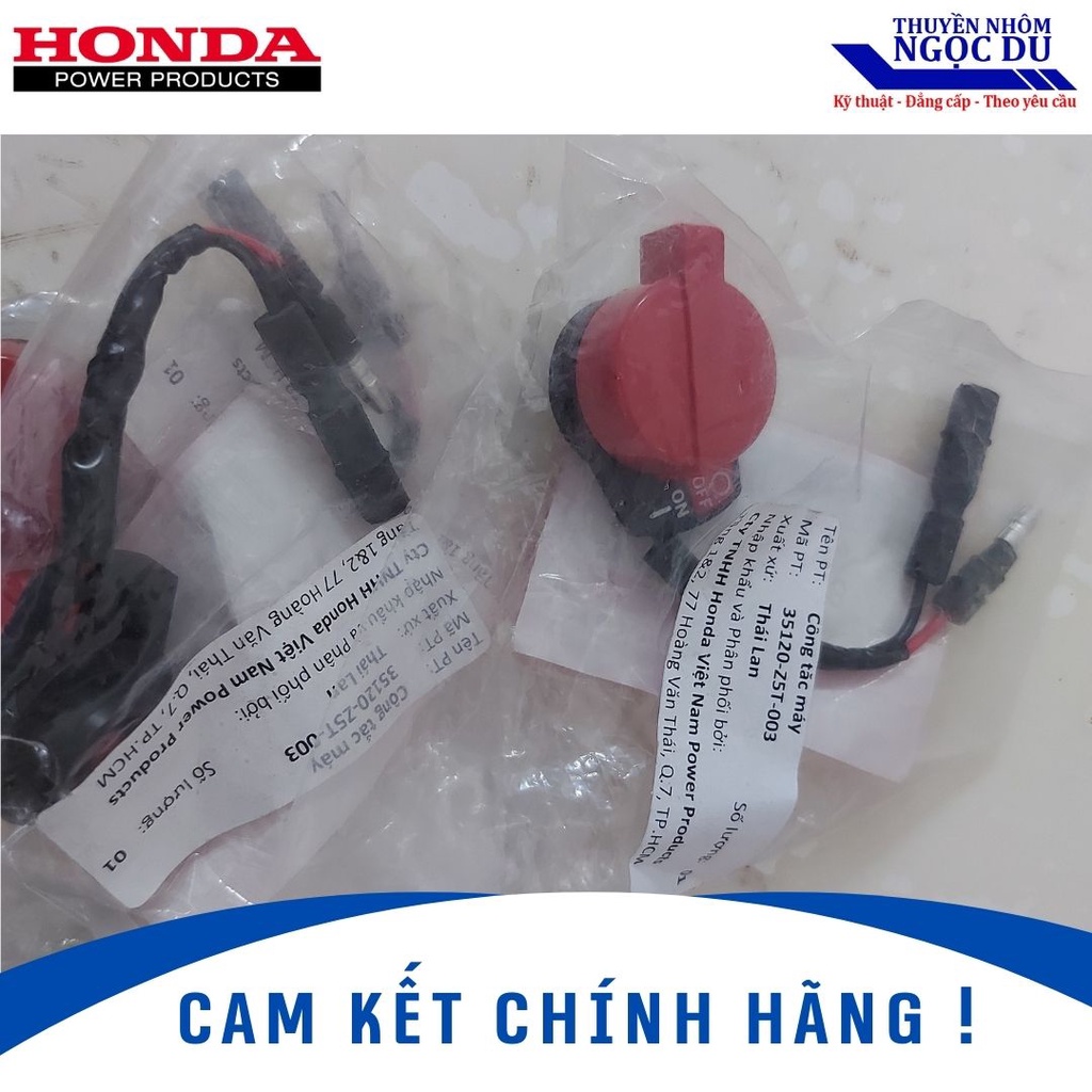 Công Tắc Máy HONDA GX 270, GX390, Dùng Cho Động Cơ Xăng HONDA GX270, GX390, 35120-Z5T-003 , Chạy Thuyền, Chạy Xuồng