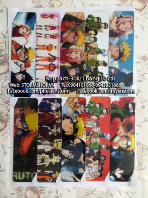 Book mark NARUTO 25K