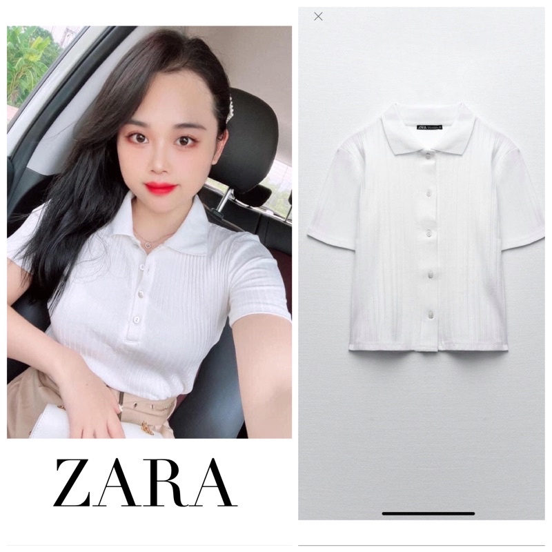 [auth]Áo phông polo Zara size S