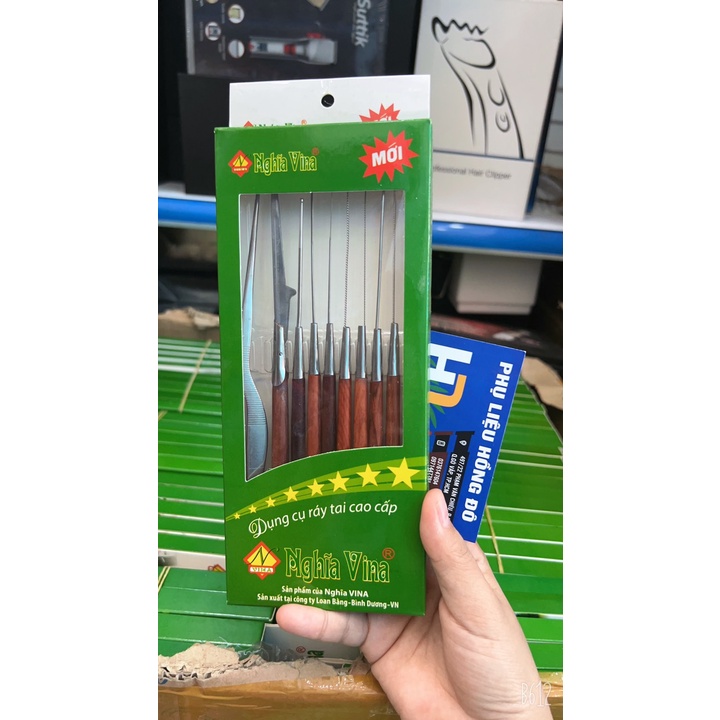 Bộ ráy tai cao cấp lâm uyên 9 món