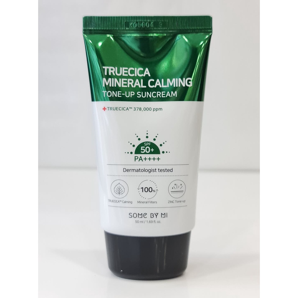 Kem Chống Nắng Dành Cho Da Mụn Some By Mi Truecica Mineral Calming Tone-up Suncream SPF50+ PA++++ 50ml Hàn Quốc