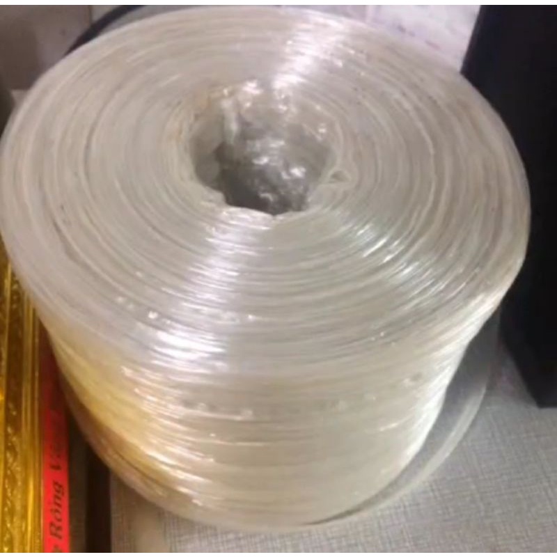 1kg Dây ni lông,  dây dứa dây buộc hàng màu trắng bền đẹp