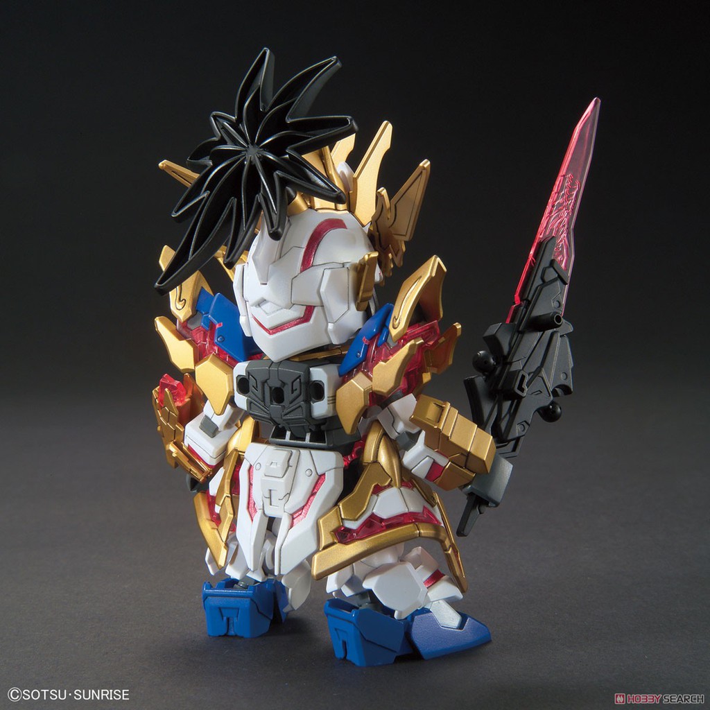 Mô hình Bandai SD Liu Bei Unicorn - Lưu Bị