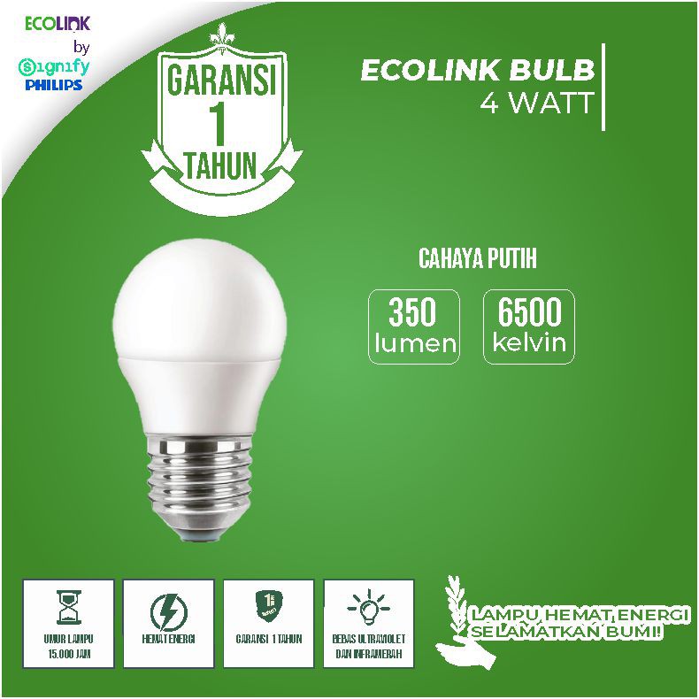 Bóng Đèn Philips Mini 4 Watt 4w Ánh Sáng Trắng / Vàng