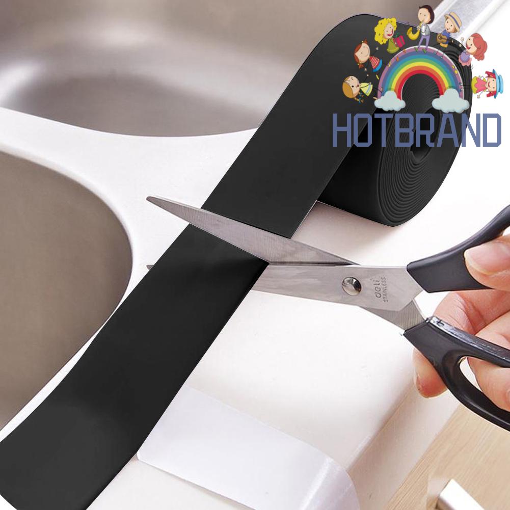 Băng Keo Dán Viền Nhà Bếp Màu Đen Chống Thấm Nước Và Chống Bẩn