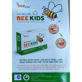 Gạc rơ lưỡi Bee Kids