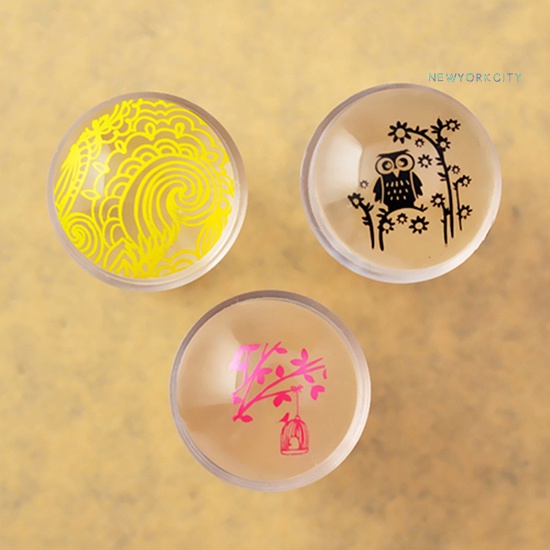 Set 2 Dụng Cụ In Hình Trang Trí Móng Tay Chuyên Dụng