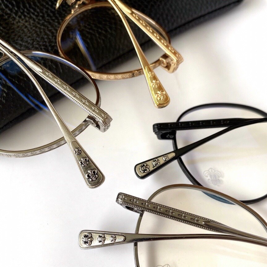 Gọng kính cận tròn - Kính Chrome - Unisex, Kính giả cận, Mắt kính không số - donghokinhmat168
