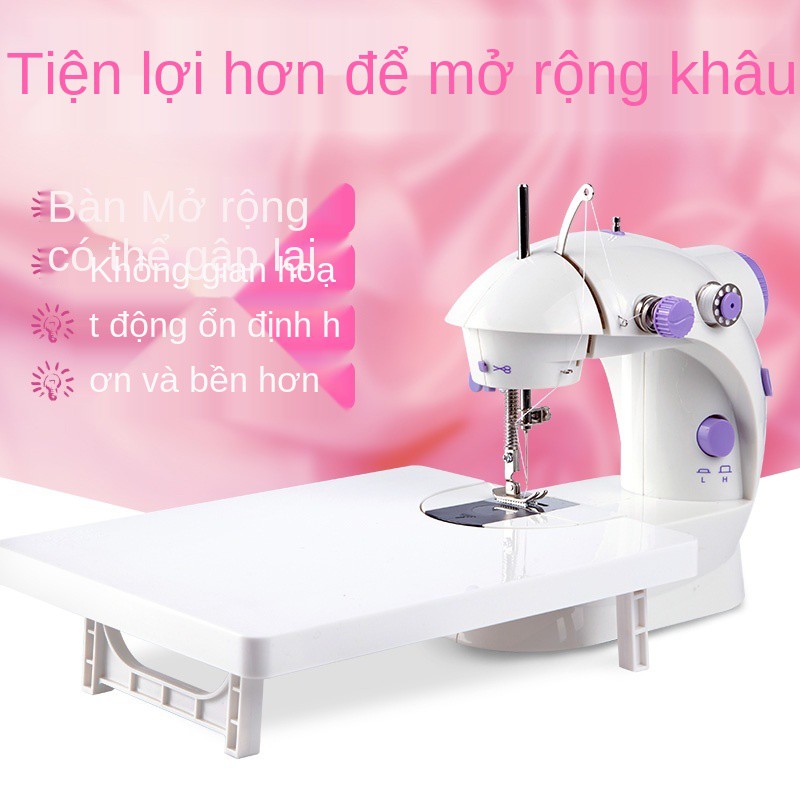 Máy may Yunstitch 202 điện gia dụng tự động hướng dẫn sử tính để bàn nhỏ dày đạp mini đa chức năng