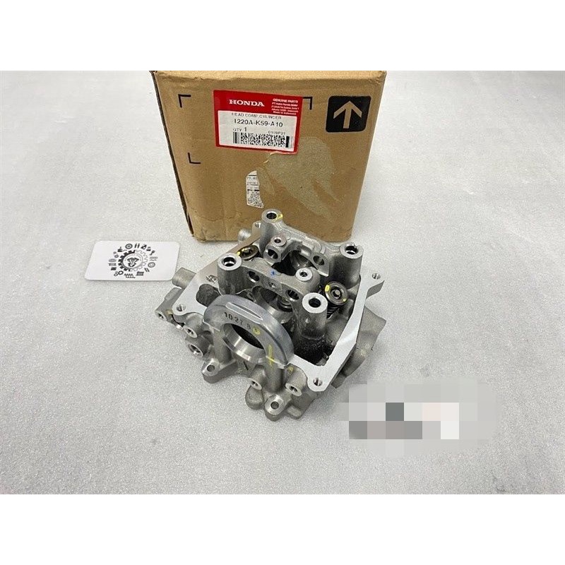 Vỏ đầu bò kèm lò xo supap móng ngựa đầy đủ Vario 150 Click 150 AB 150