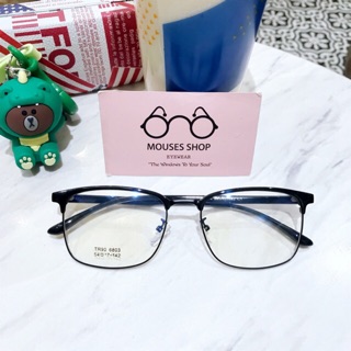 Kính vuông nhựa dẻo nửa viền kin loại GD6803