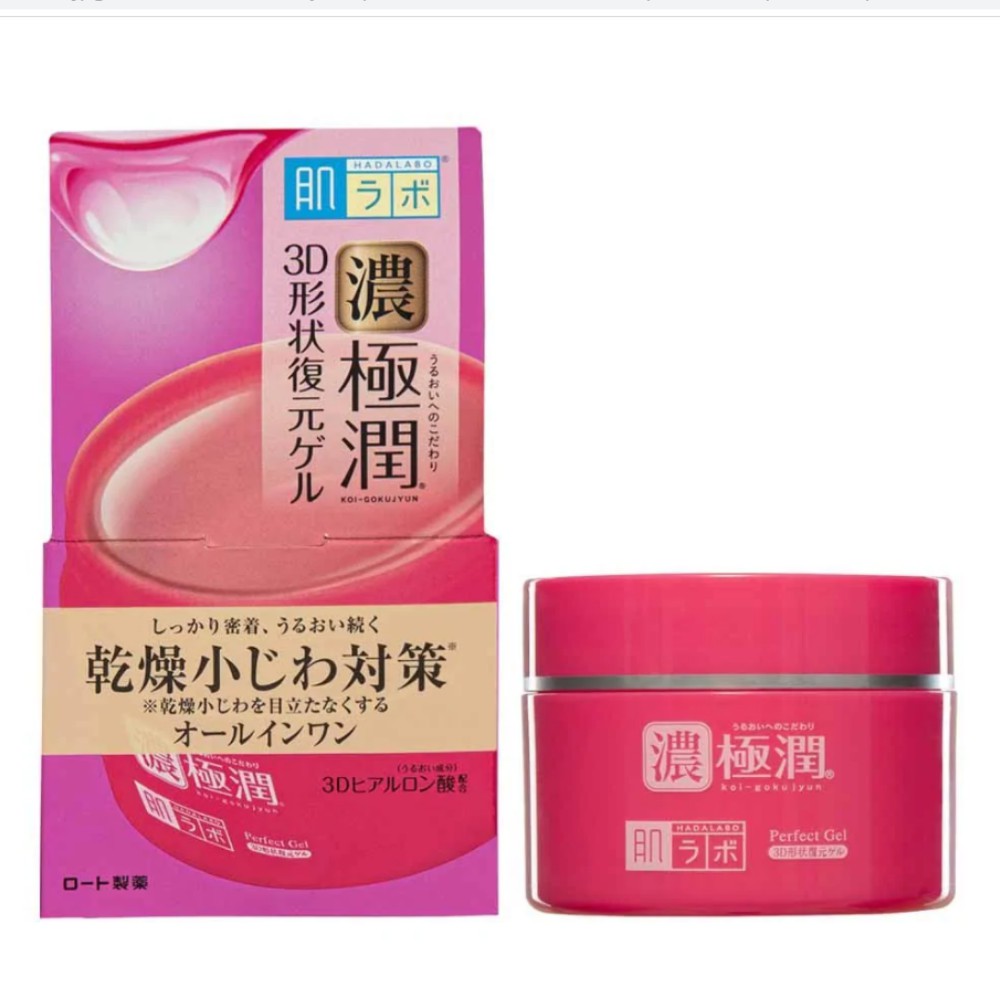 Gel dưỡng ẩm giúp làn da săn chắc Hada Labo Koi-Gokujyun 3D Perfect Gel (100G)