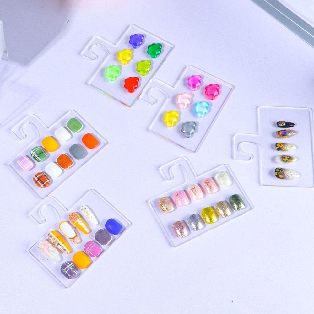 Khay Trưng Bày Móng Tay Giả Tiện Lợi Thẻ