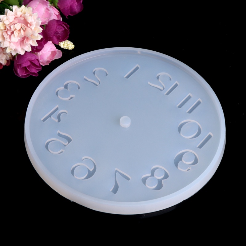 Khuôn Silicone Làm Bánh Hình Đồng Hồ Số Ả Rập