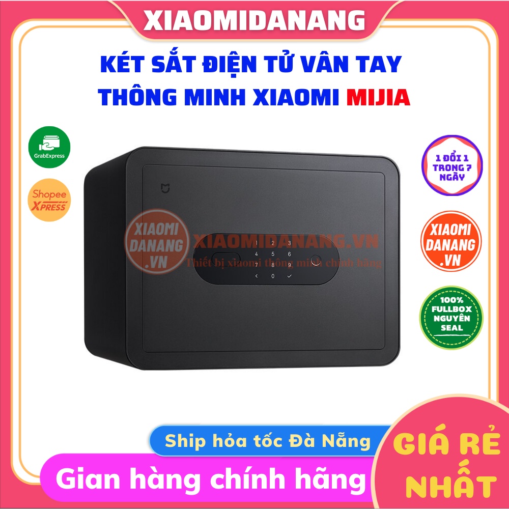 Két sắt điện tử vân tay thông minh Xiaomi Mijia Model T10/2020