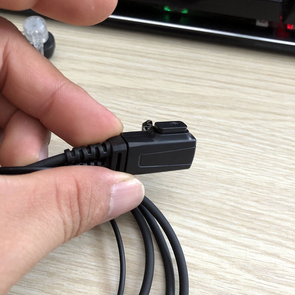 Tai nghe ống hơi cao cấp cho bộ đàm Motorola, Icom, Kenwood, HYT,... - Hàng nhập khẩu