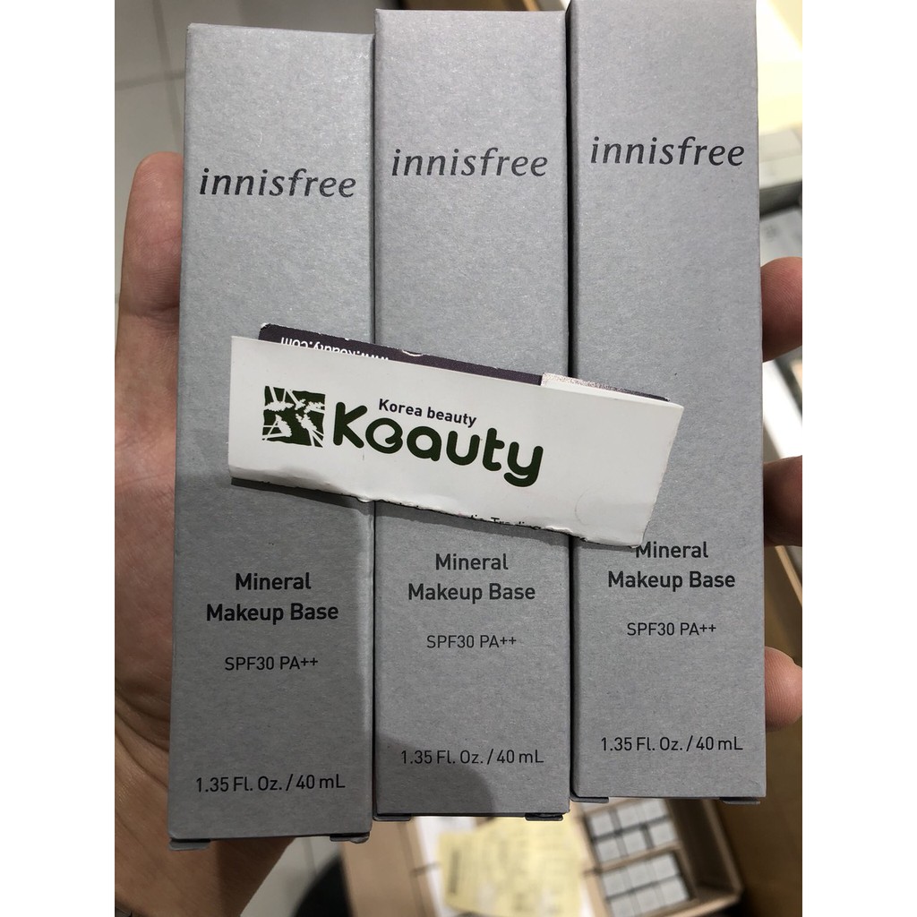 Kem lót trang điểm điều chỉnh tông da Innisfree Mineral Makeup Base