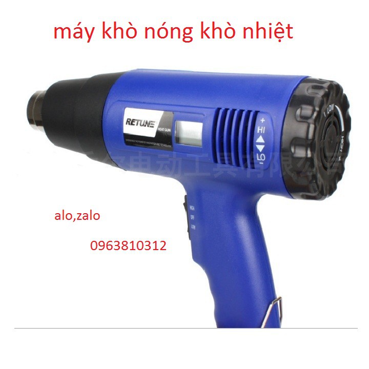 SÚNG KHÒ NÓNG KHÒ NHIỆT 2000W