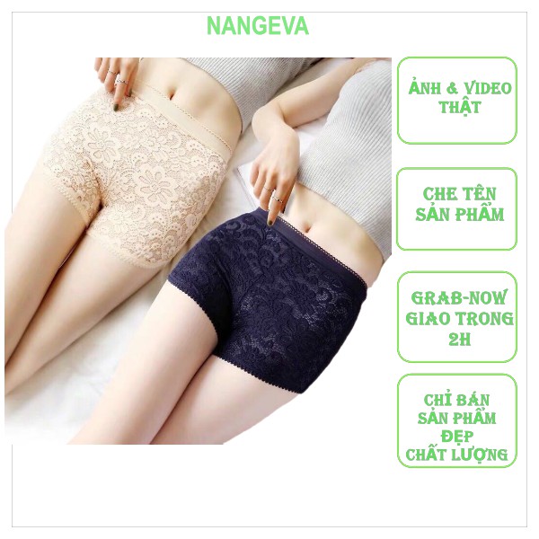 [HOT] Quần đùi ren mặc váy Mặc Trong Kiểu Hoa Cúc