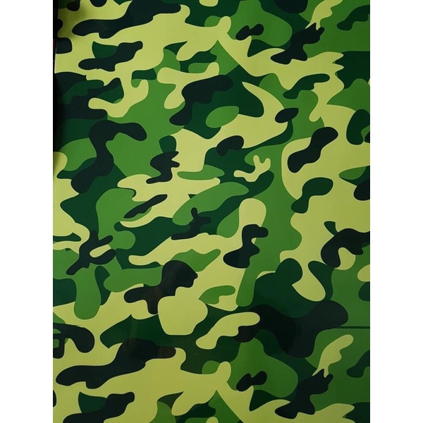 Decal Rằn Ri Camo-Decal 3 Lớp Chống Thấm Nước, Phai Màu