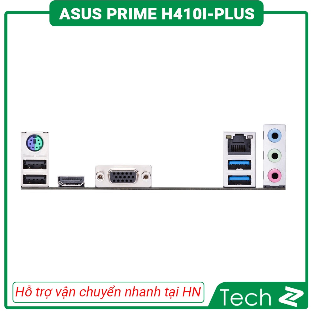 Mainboard ASUS PRIME H410I PLUS (Intel H410, Socket 1200, Mini-ITX, 2 khe Ram DDR4)