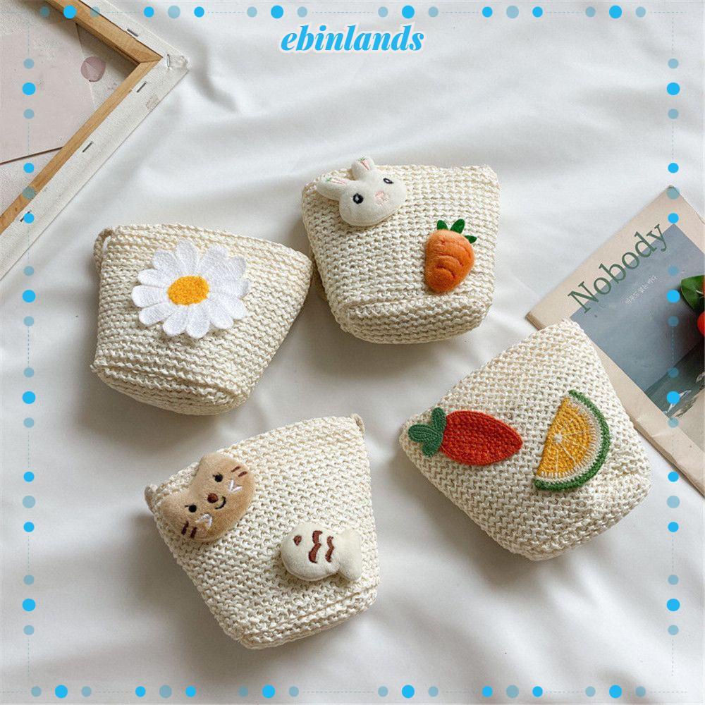 Túi xách đeo chéo vai thêu hoạt hình đáng yêu bắt mắt cá tính