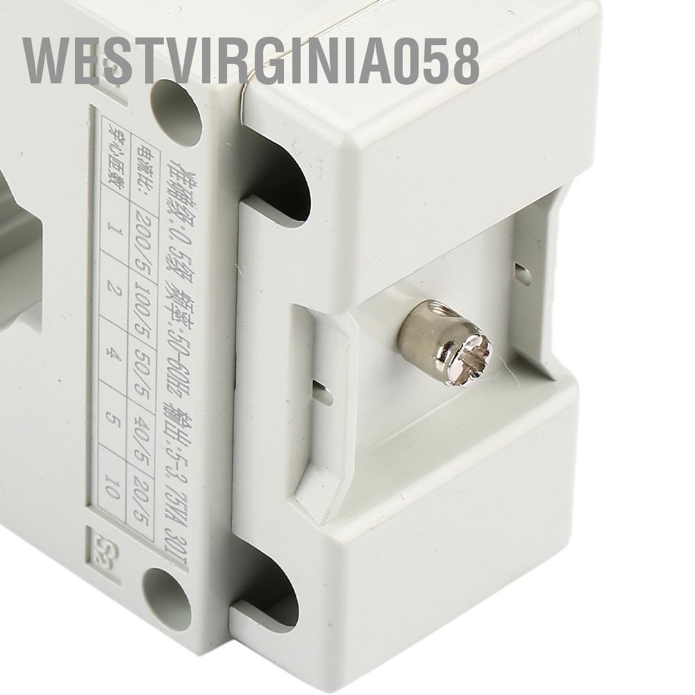 Westvirginia058 30mm Hole Current Transformer Primary Secondary 5A Mutual Inductor