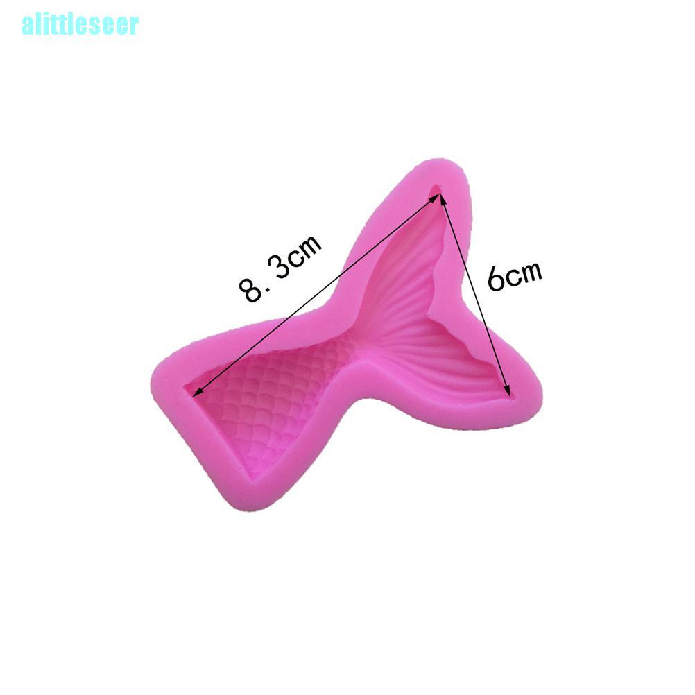 Khuôn Silicone Làm Bánh Hình Đuôi Nàng Tiên Cá Độc Đáo