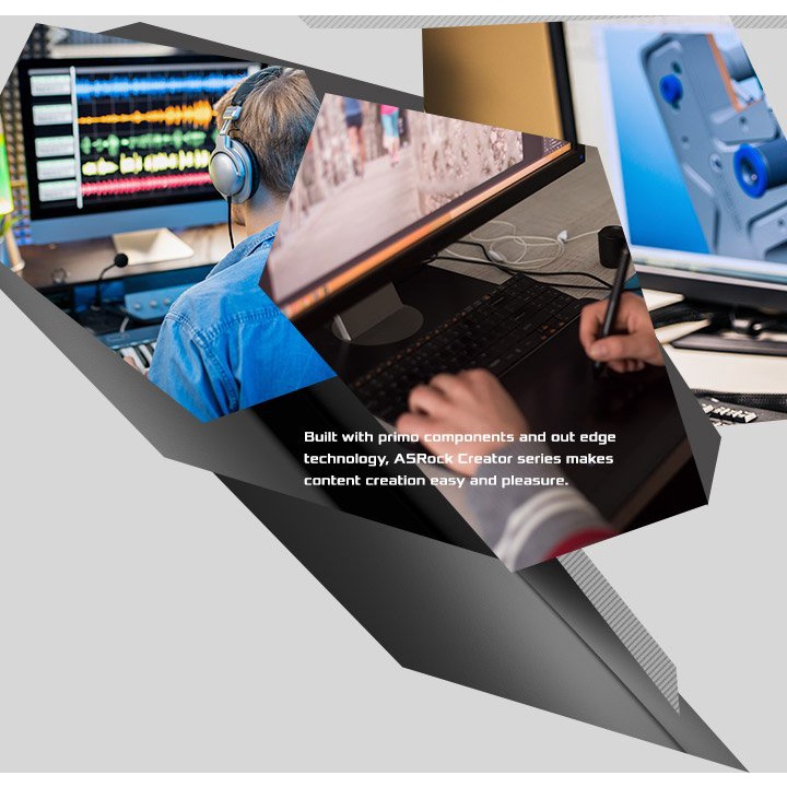 CPU mainstream workstation Intel Xeon W-1250TE và Bo mạch chủ W480 ASRock Creator