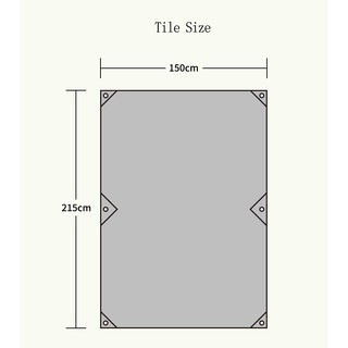 THẢM LÓT LỀU NATUREHIKE NH15D004-X