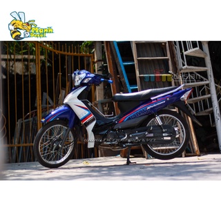 Ten rời xe ELEGANT 50 BMW TRẮNG XANH