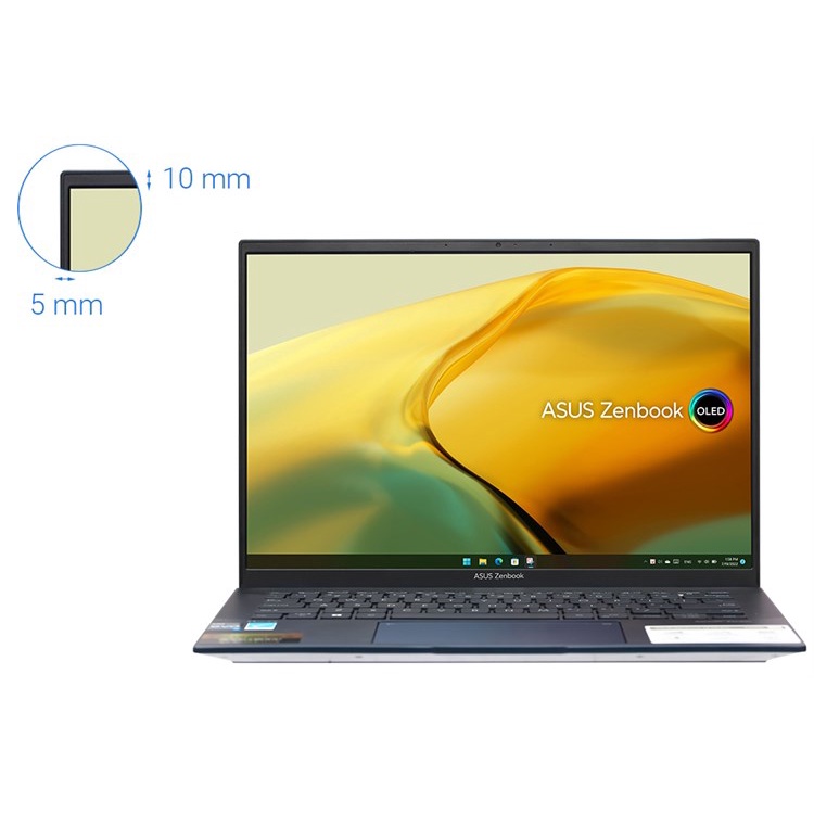 Laptop Asus UX3402ZA i7 1260P/16GB/512GB/14"Q/Win11//Xanh