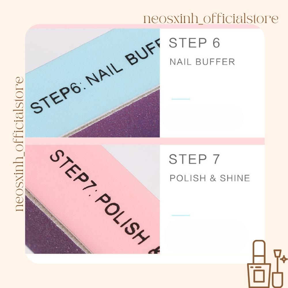 Dũa Móng Tay 6 Mặt Tiện Lợi - Neosxinh Nails
