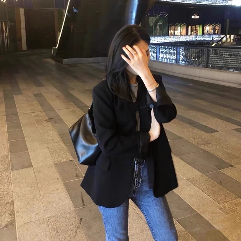 Áo blazer 2 lớp hàng xuất dư xinh xắn