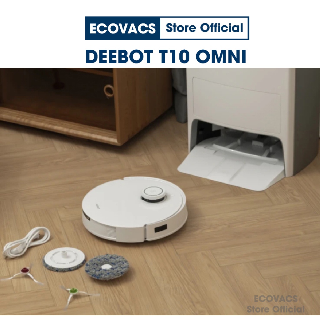 Robot hút bụi lau nhà Ecovacs Deebot T10 Omni chính hãng