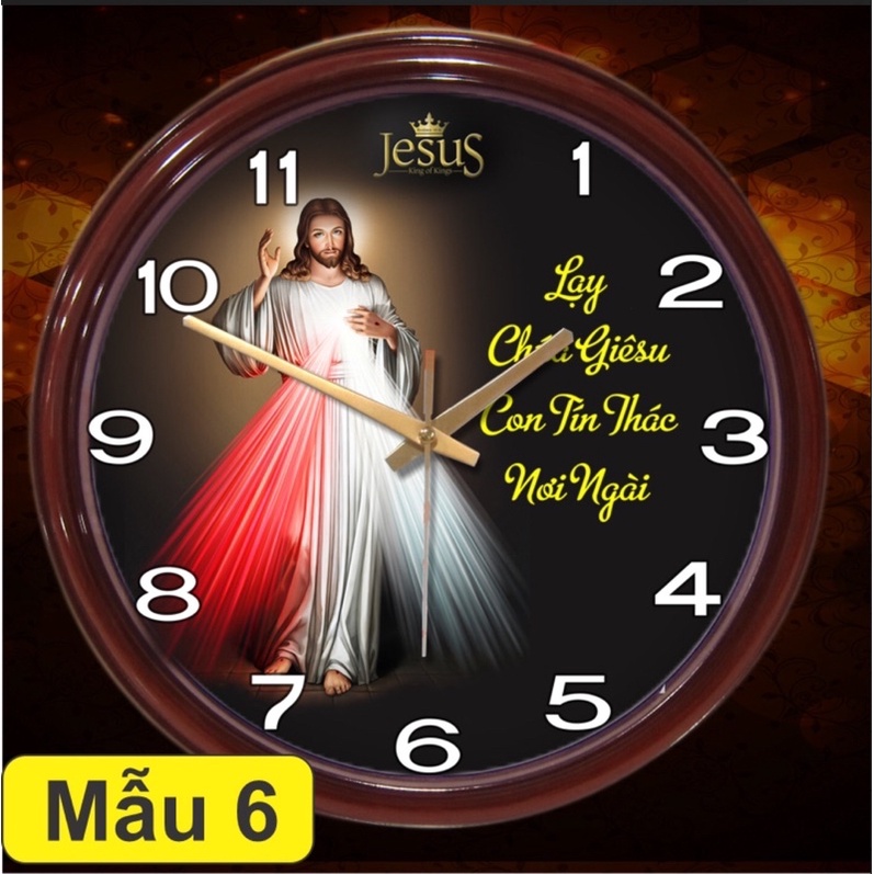 ĐỒNG HỒ TRÒN CÔNG GIÁO-QUÀ TẶNG CÔNG GIÁO