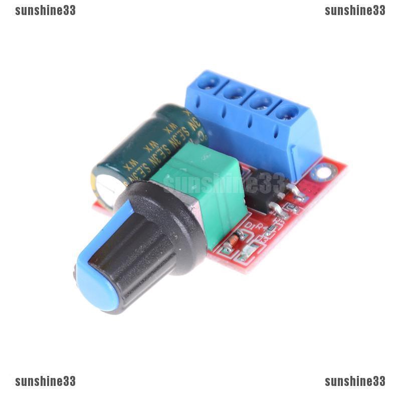 Bộ Điều Khiển Tốc Độ Động Cơ PWM 5A 4.5V-35V