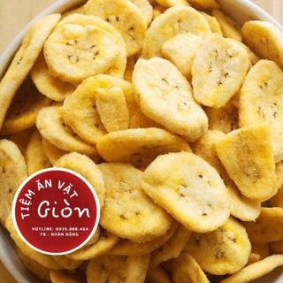 300g chuối sấy/ Giòn ngon/