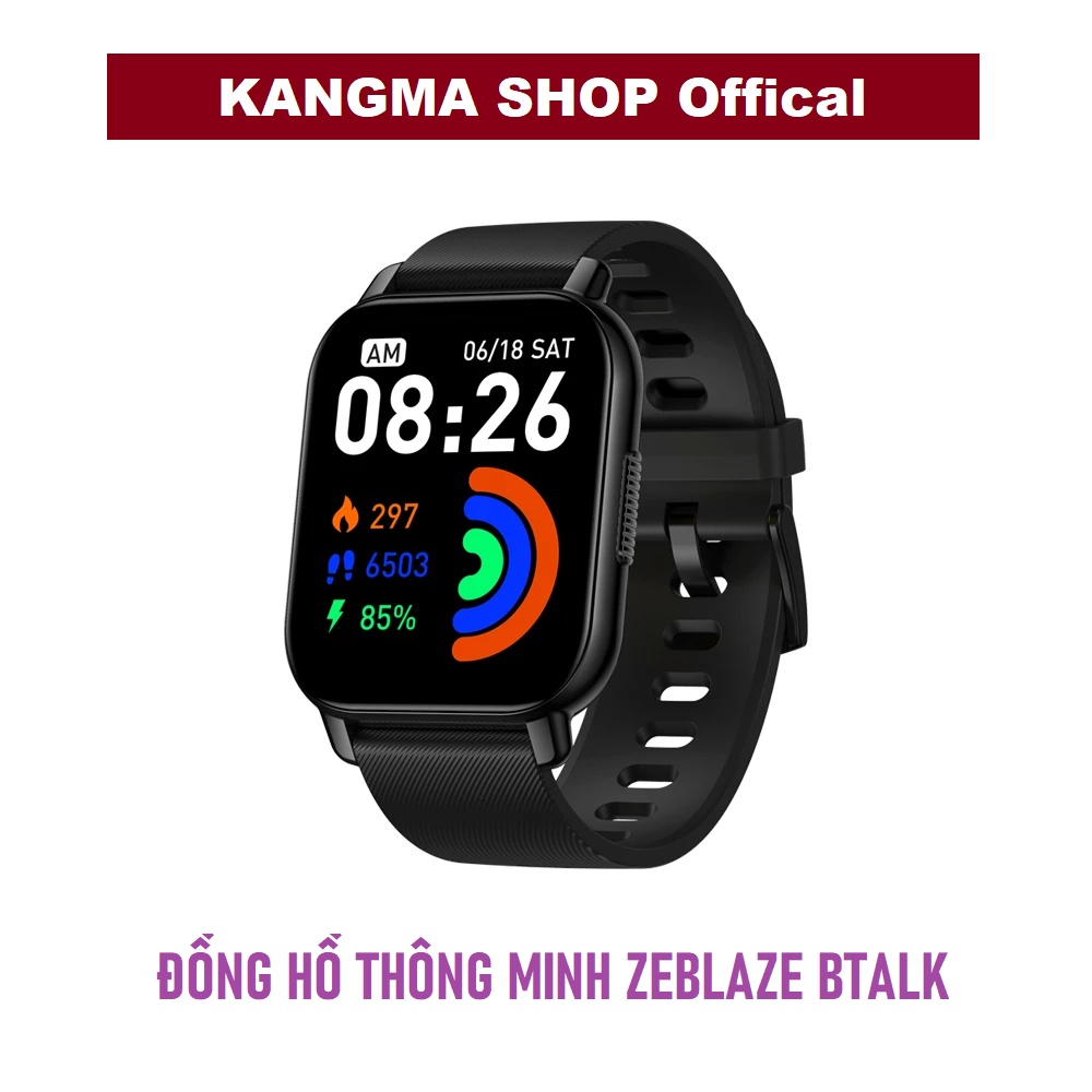 Đồng hồ thông minh Zeblaze Btalk - Màn hình 1.86 inch, nghe gọi.