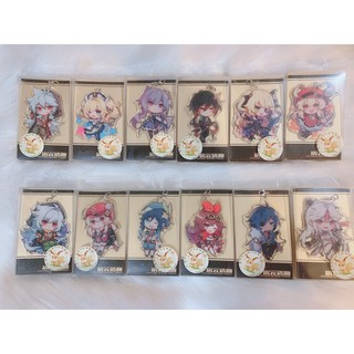 [SALE MẠNH NHIỀU MẪU][P1]Móc khoá Genshin Impact kèm standee