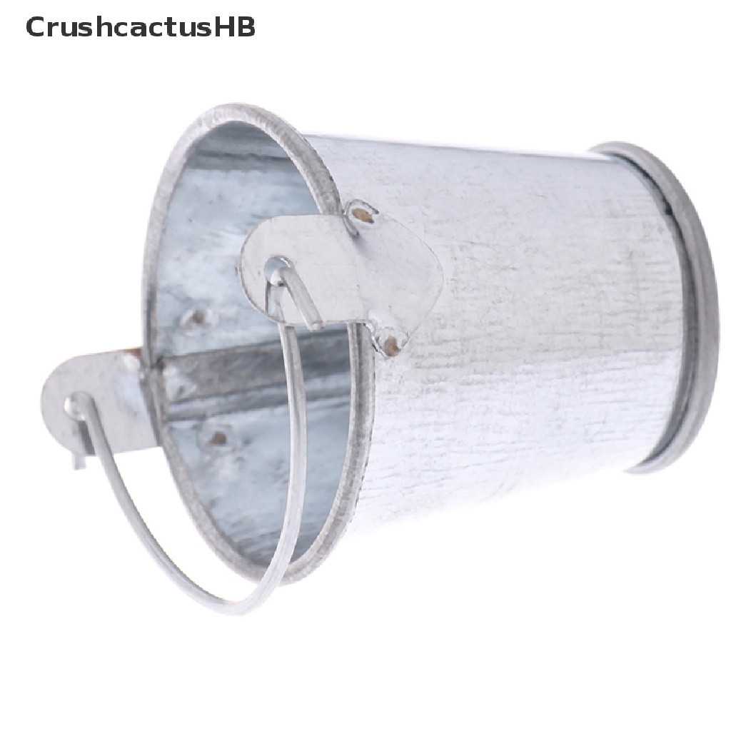 [CrushcactusHB] 1/6 1/12 Dollhouse Miniature Metal Bucket Mini Kitchen Decor Pretnd Play Toy Hot Sell