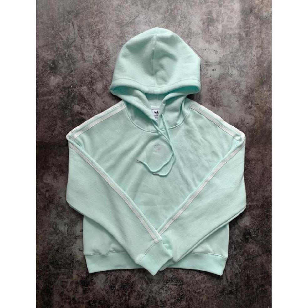 Áo Thể Thao Nam Nữ [Cropped Hoodie] Mint Green [ĐỒ TẬP GYM]