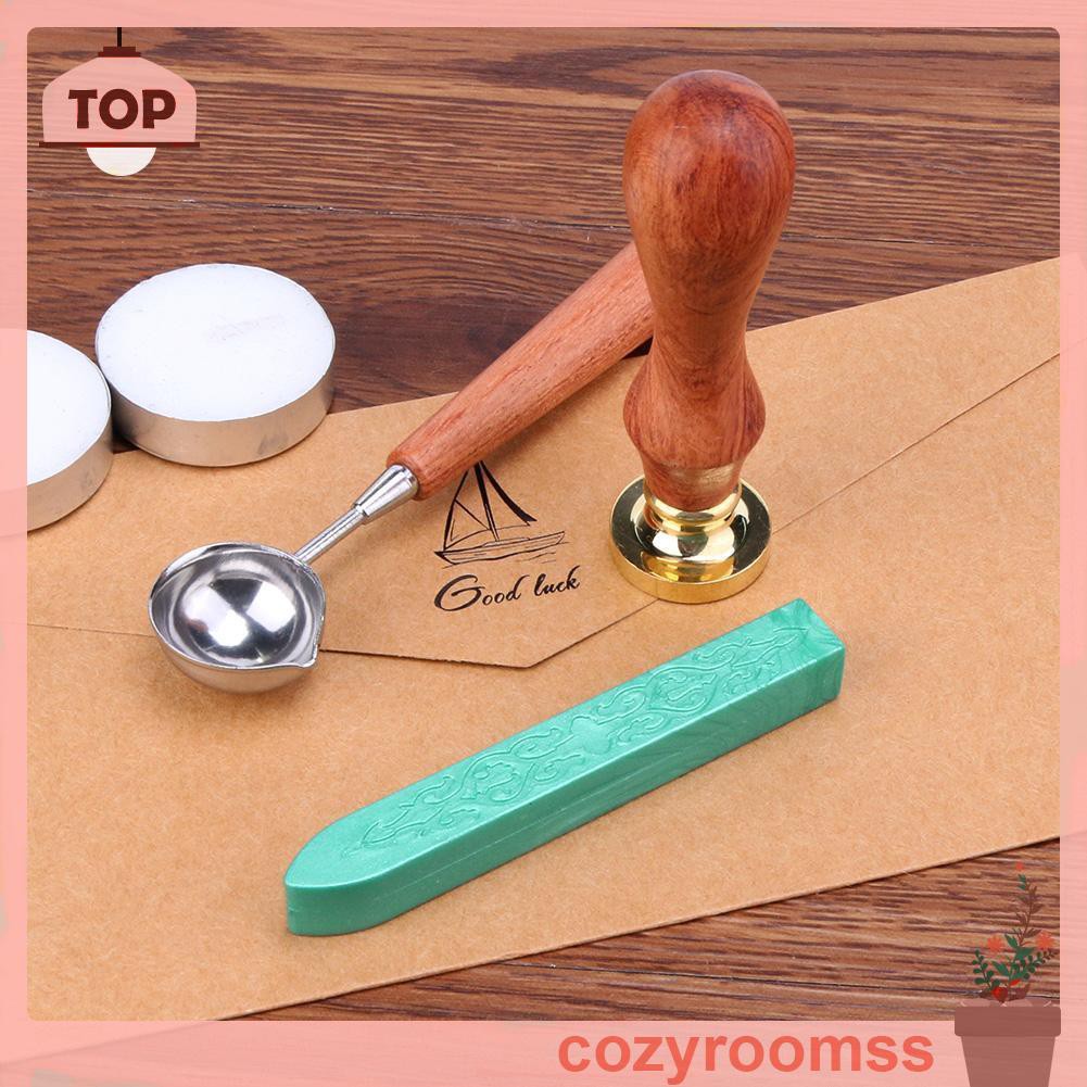 Sáp Ancient Sealing Wax Stick Letter Wedding Invitations Retro Seal Stamps Wick