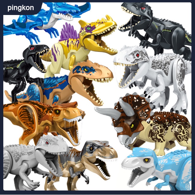 Tdg Đồ Chơi Lego Lắp Ráp Công Viên Khủng Long Tyrannosaurus Rex Cỡ Lớn